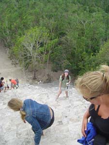 coming back down