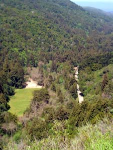 view of valley