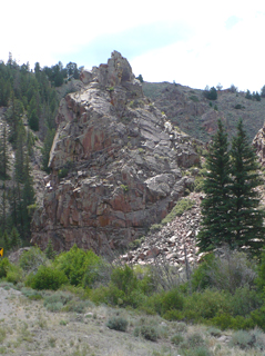 along Cochetopa Canyon