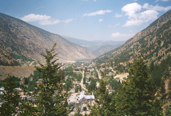 Georgetown from Guanella Pass Road