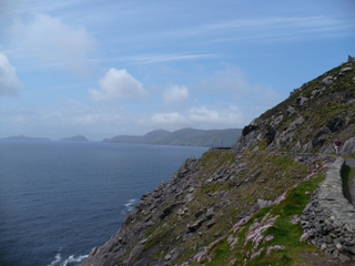 road along coast