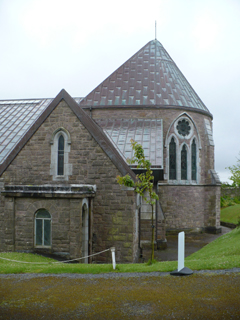 rounded church