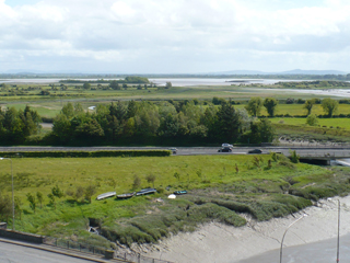 view from castle turret