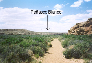 Penasco Blanco trail