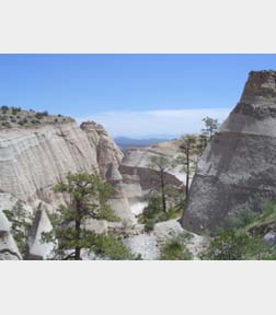 tent rocks view