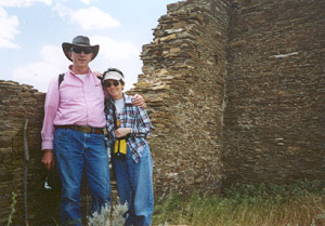 John and Barb at Penasco Blanco