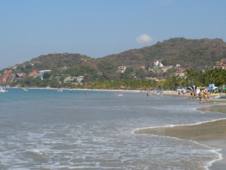 from south end of beach